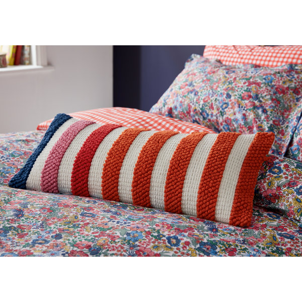 JOULES Jenna Stripe Striped Rectangular Scatter Cushion Cushion With